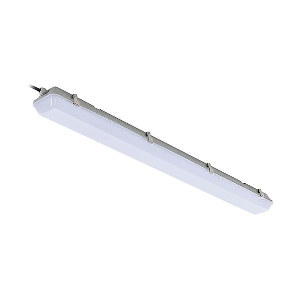 Global Industrial 4' LED Vapor Tight Fixture, 40W, 120-277V, 4400 Lumens, 0-10V Dimming, IP65 501734 - main
